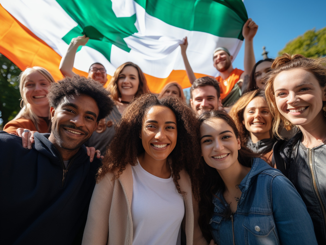 drapeau irlandais