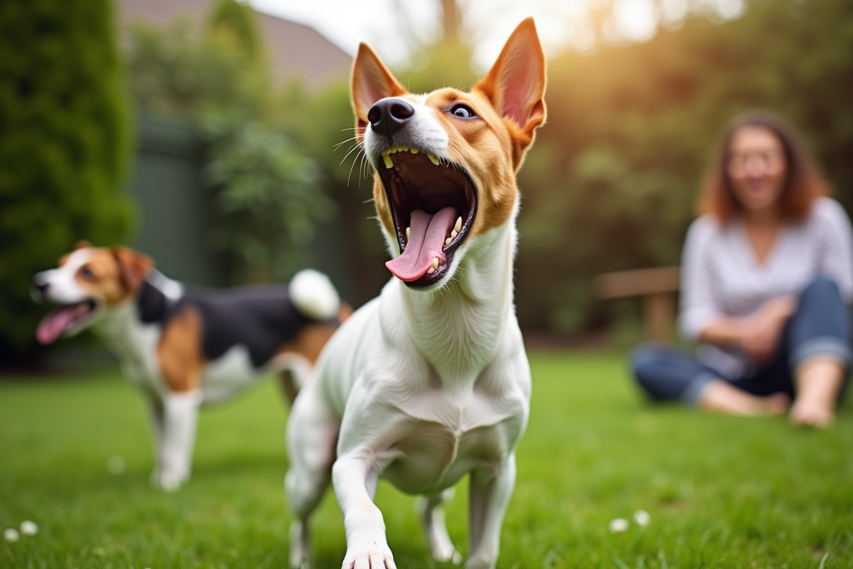 chien aboiement